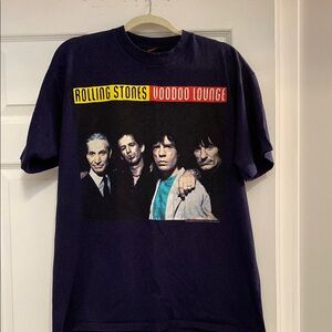 Vintage Rolling Stones Voodoo Lounge Navy T-Shirt 90’s